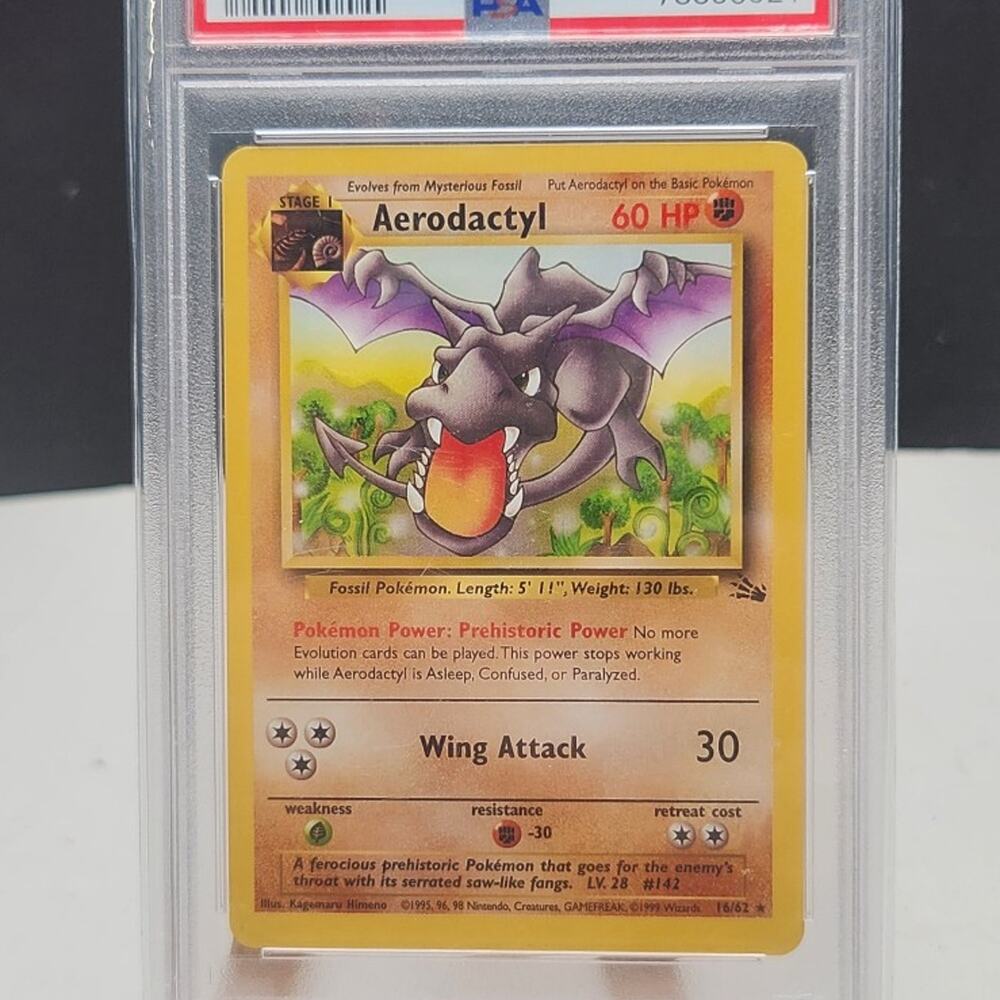 Aerodactyl 1999 Fossil Mint 9 PSA #16